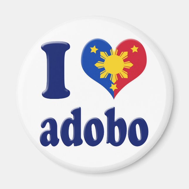 I Liebe Adobe Pinoy Magnet (Vorne)
