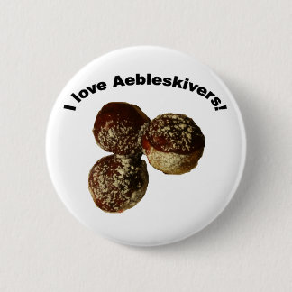 I Liebe Aebleskivers! Button