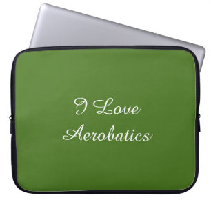 I Liebe Aerobatik Laptopschutzhülle