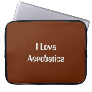 I Liebe Aerobatik Laptopschutzhülle