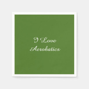 I Liebe Aerobatik Serviette