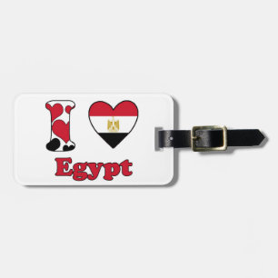 I Liebe Ägypten Gepäckanhänger