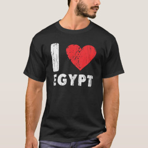 I Liebe Ägypten ich Herz Ägypten Familienreisen Äg T-Shirt