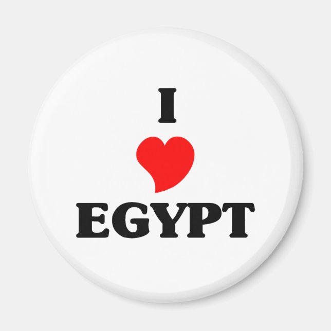 I Liebe Ägypten Magnet (Vorne)