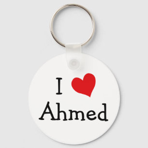 I Liebe Ahmed Schlüsselanhänger