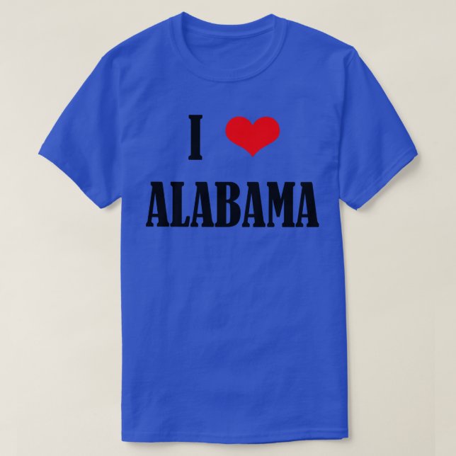 I Liebe Alabama TShirt 4 (Design vorne)