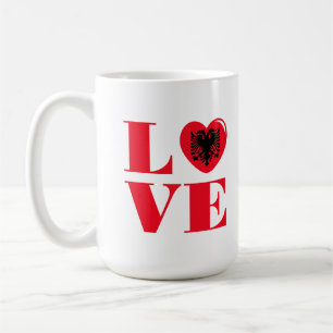 I Liebe Albanien Kaffeetasse