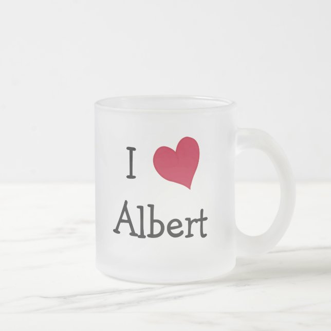 I Liebe Albert Mattglastasse (Rechts)