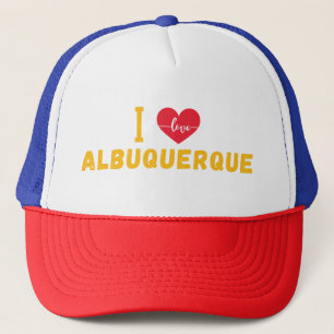 i Liebe Albuquerque, New Mexico Truckerkappe