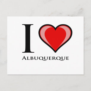 I Liebe Albuquerque Postkarte