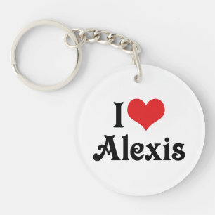 I Liebe Alexis Schlüsselanhänger