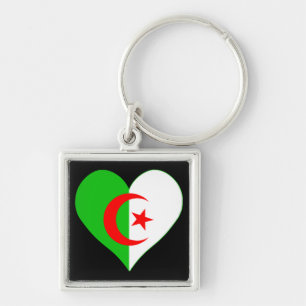 I Liebe-Algerien-Herz Schlüsselanhänger