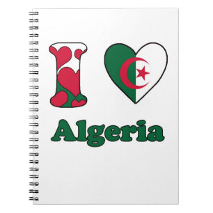 I Liebe Algerien Notizblock