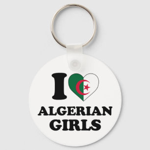 I Liebe Algerische Mädchen Schlüsselanhänger