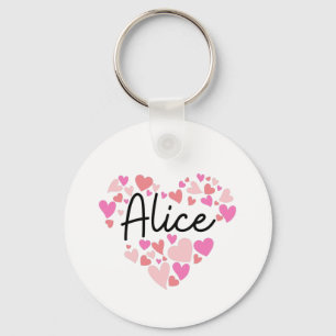 I Liebe Alice Schlüsselanhänger