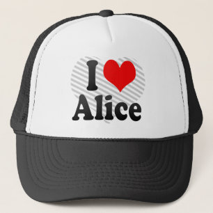 I Liebe Alice Truckerkappe