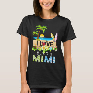 I Liebe als Mimi Sommer Familie Tee Strand