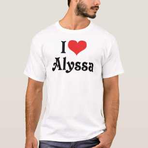I Liebe Alyssa T-Shirt
