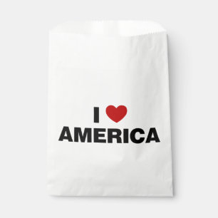 I Liebe Amerika Geschenktütchen