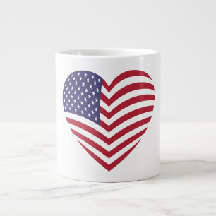 I LIEBE AMERIKA Jumbo-Tasse