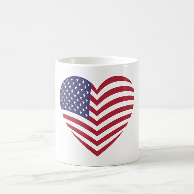 I LIEBE AMERIKA KAFFEETASSE (Mittel)