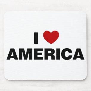 I Liebe Amerika Mousepad