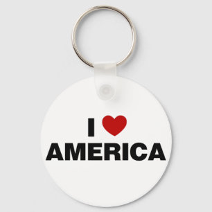 I Liebe Amerika Schlüsselanhänger