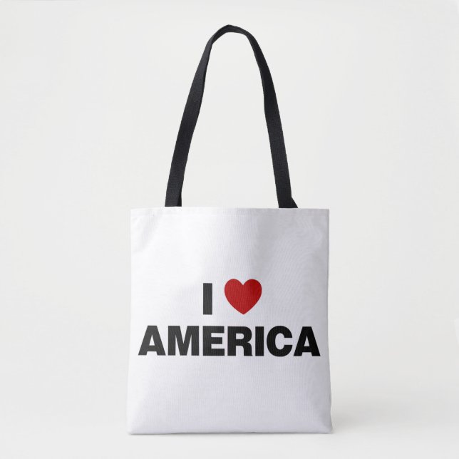 I Liebe Amerika Tasche (Vorderseite)