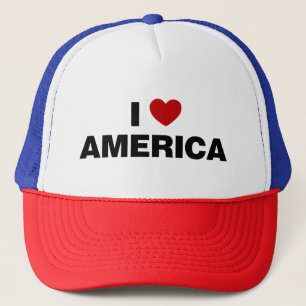 I Liebe Amerika Truckerkappe