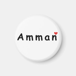 I Liebe Amman Magnet