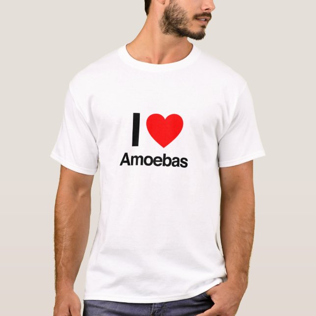 i Liebe amoebas T-Shirt (Vorderseite)