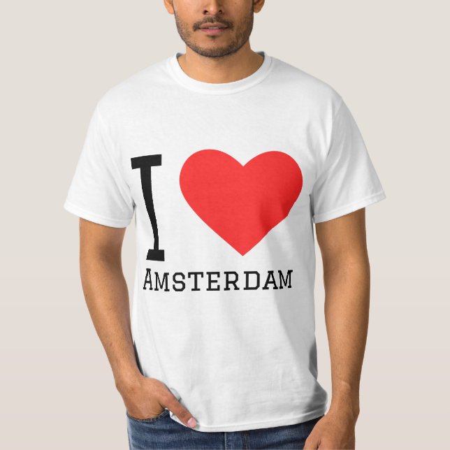 I Liebe Amsterdam T-Shirt (Vorderseite)
