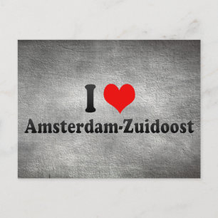 I Liebe Amsterdam-Zuidoost, Niederlande Postkarte
