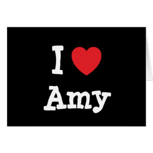 I Liebe Amy Herzstück T - Shirt