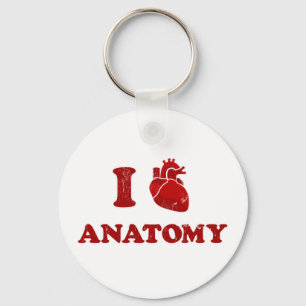 I Liebe anatomy2 Schlüsselanhänger