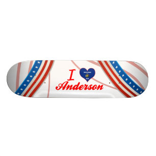 I Liebe Anderson, Wisconsin Skateboard