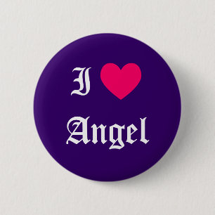 I Liebe Angel Button