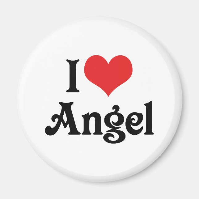 I Liebe Angel Magnet (Vorne)