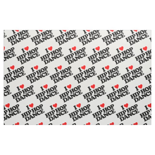 I LIEBE-ANGESAGTER HOPFENtanz Stoff (Fat Quarter (45,7 x 55,9 cm))