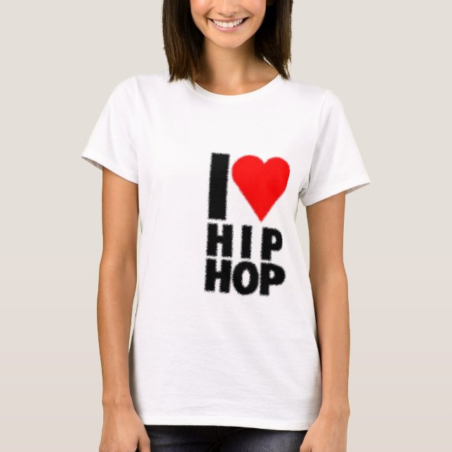 I Liebe-angesagtes Hopfen - Herz auf Herzen T-Shirt (Vorderseite)