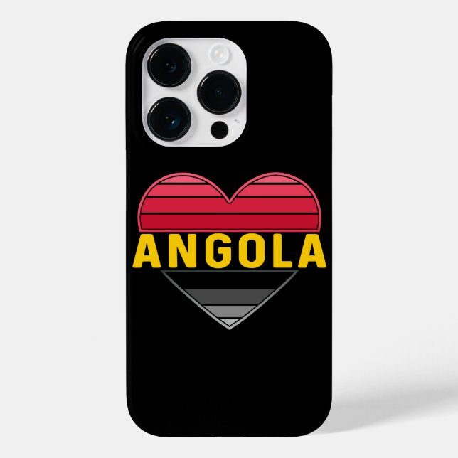 I Liebe Angola, Angola Case-Mate iPhone 14 Pro Hülle (Rückseite)