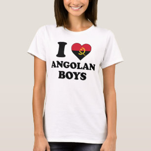I Liebe Angolan Boys T-Shirt
