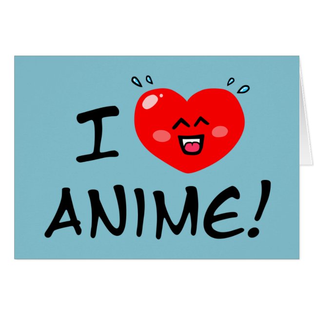 I Liebe Anime (Vorderseite (Horizontal))