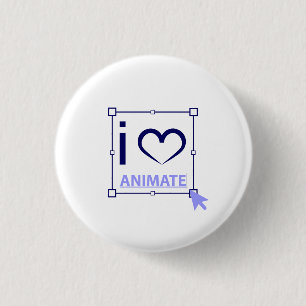 I Liebe animieren Button