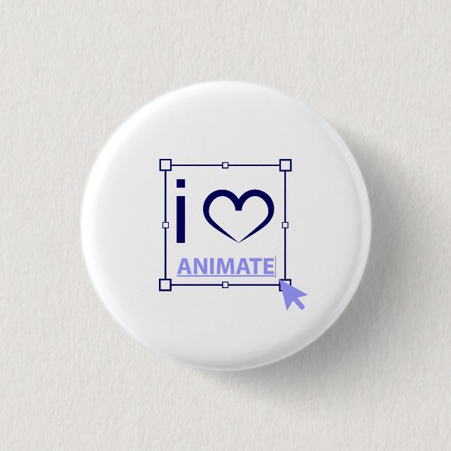 I Liebe animieren Button (Vorderseite)