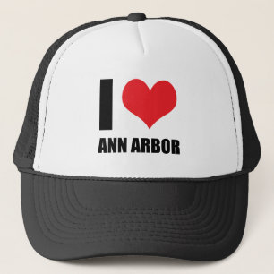 I Liebe Ann Arbor Truckerkappe