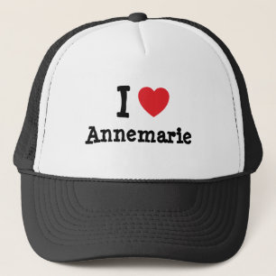 I Liebe Annemarie Herzstück T - Shirt Truckerkappe