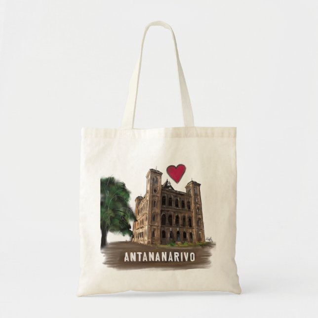 I Liebe Antananarivo Tragetasche (Vorne)