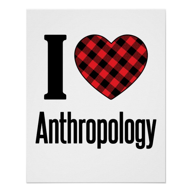 I Liebe Anthropologie Poster (Vorderseite)
