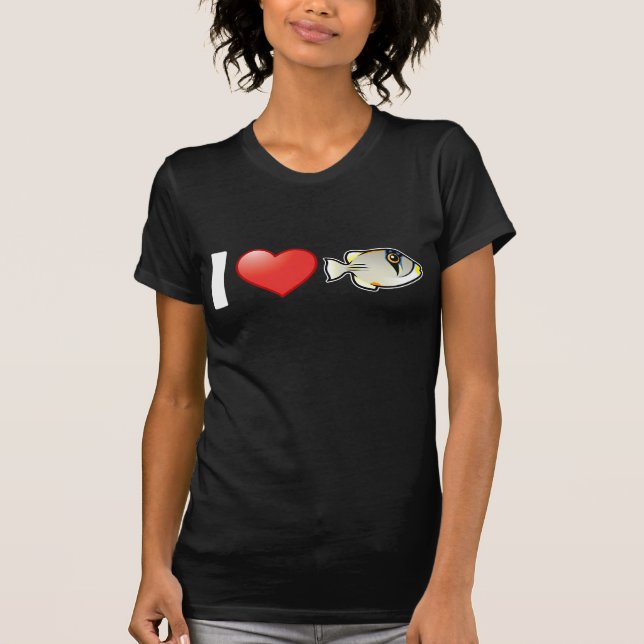 I Liebe Arabian Picassofish T-Shirt (Vorderseite)